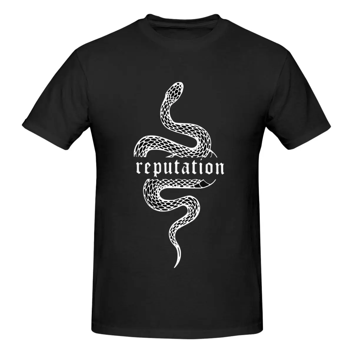 

Snake Reputation In The World Men's tight fitting sports T-shirt,cosy, Oversized print Tee shirt