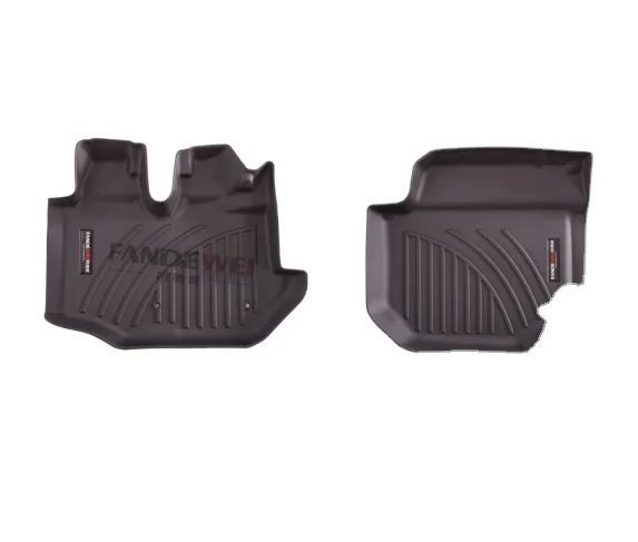 Hot-selling TOP Quality Tray-type 3D Car Floor Mat Waterproof and Durable Car Mats Auto Parts for Toyota Hiace Use