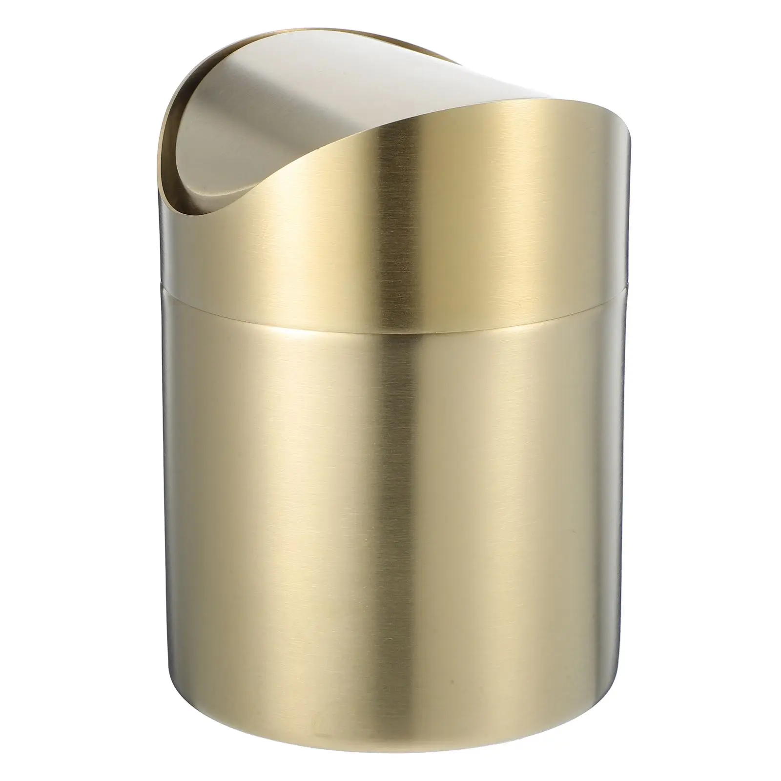 

304 Stainless Steel Hammered Metal Chopstick Rest Restaurant Hotel Desk Garbage Bin Kitchen Living Room Office Bathroom