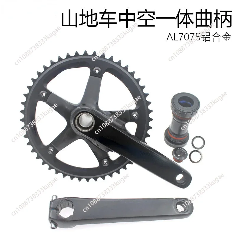 Alumniun Alloy Crankset Fixed Gear Crank  Single Speed Fix Gear Bicycle TRACK BIKE Chainwheel