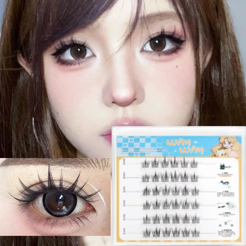 36 Rows Eyeslashes Extension Personal Eye Lash Self-adhesive Makeup Individual Cluster Grafting Fake Wholesale False Eyelashes