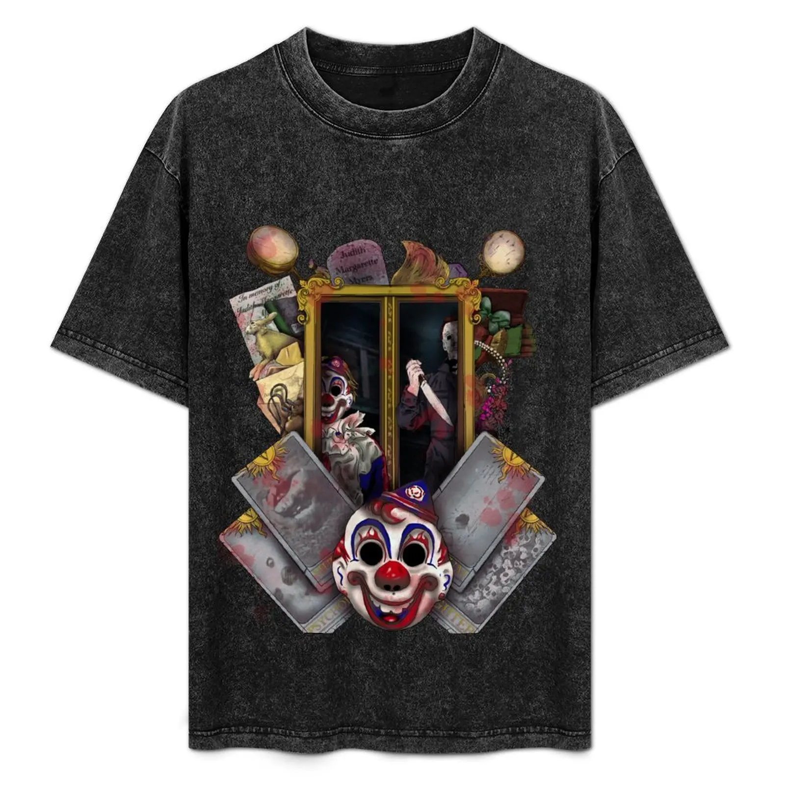 

Michael Myers- The Shape T-Shirt cotton graphic tees sports fans street wear men t shirts
