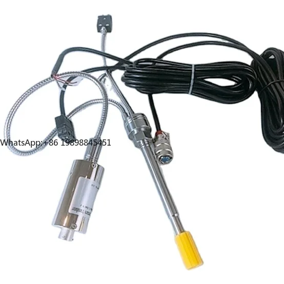 

High Temperature Transmitter 4-20mA 10000Psi Manifold Melt Transducer Water Pressure Sensor
