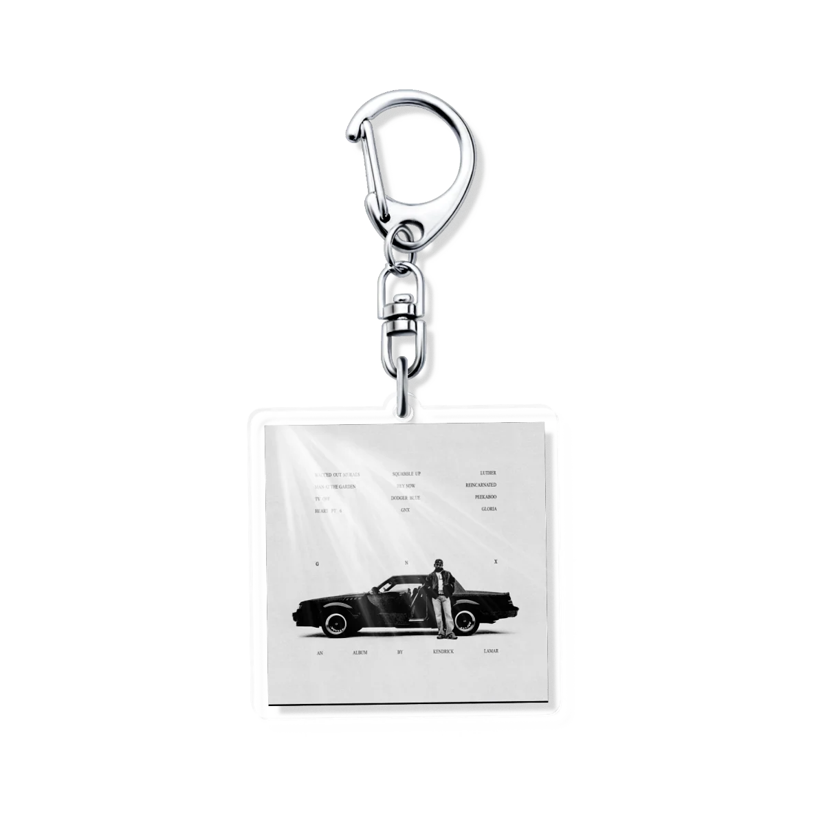 بيلي كيندريك لورد غلاف الألبوم المفاتيح مفتاح سلسلة مجوهرات حقيبة سحر تذكارية قلادة ملحق مجموعة كيرينغ الإبداعية