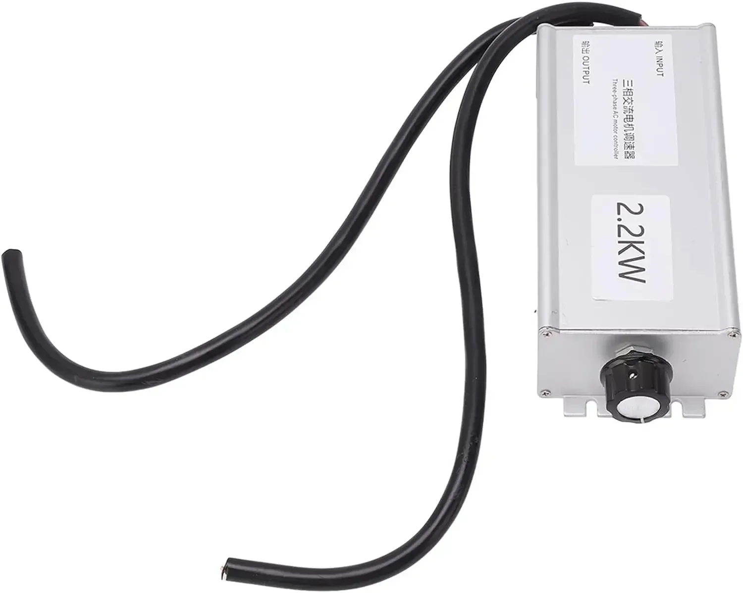 Controlador de velocidad del motor, regulador de velocidad electrónico variable de aleación de aluminio trifásico de 2.2KW 380V para ventilador axial de purificación