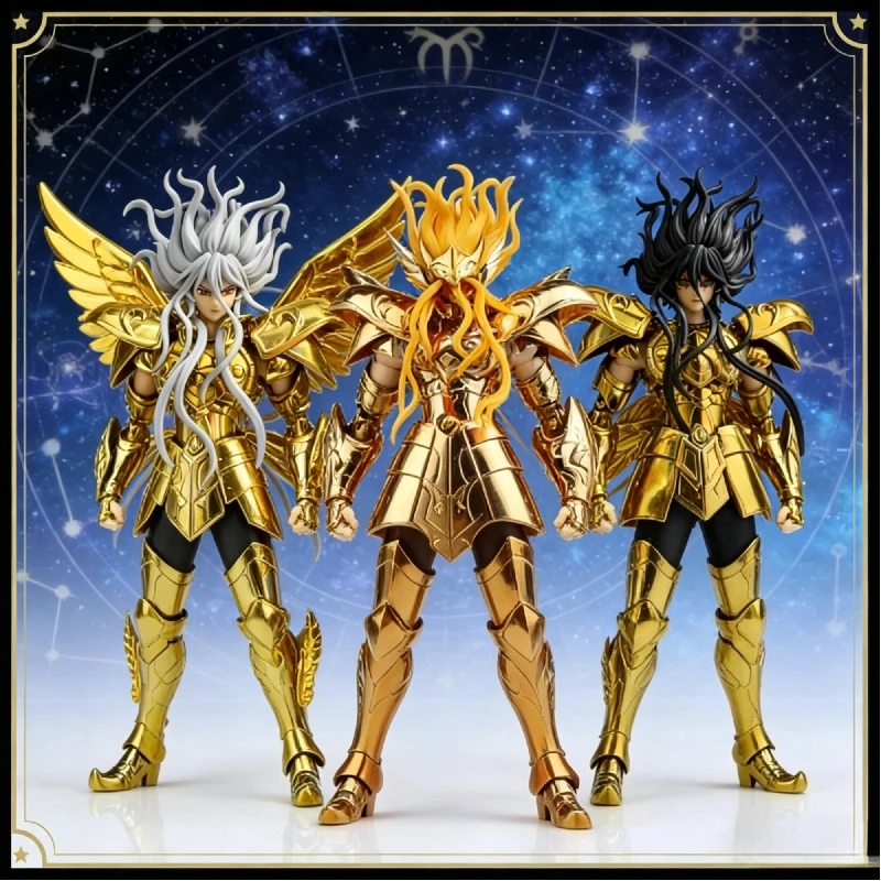 

【IN STOCK】Spot Delivery MST Saint Seiya Myth Cloth EXM Ophiuchus Odysseus Gold Saint Next Dimension ND LC Knights