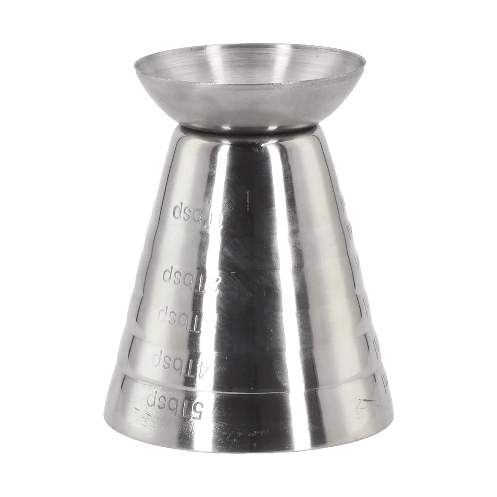 Camping For Parties High Quality Brand New Measure Cup Jigger Shot Measure Cup Mixed Cocktail Beaker Stainless Steel