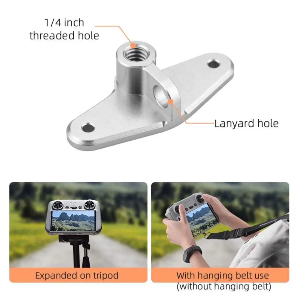 Novos acessórios drone guiador montar suporte de controle remoto suporte de bicicleta para dji mini 3 pro dji rc