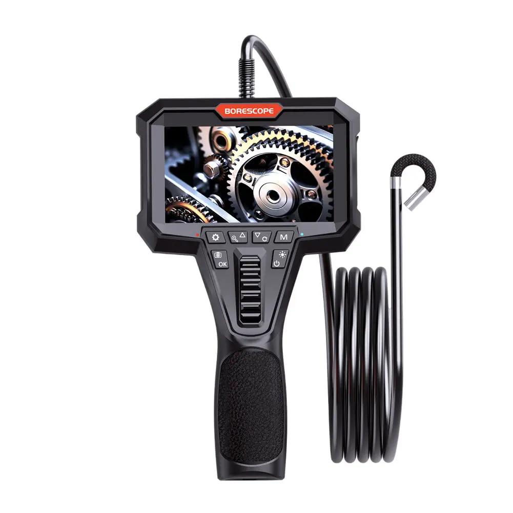 QBH 1080p المزدوج عدسة المنظار الصناعي الرقمي 6.2 مللي متر يده توضيح Borescope لأدوات الكشف فحص السيارات #3
