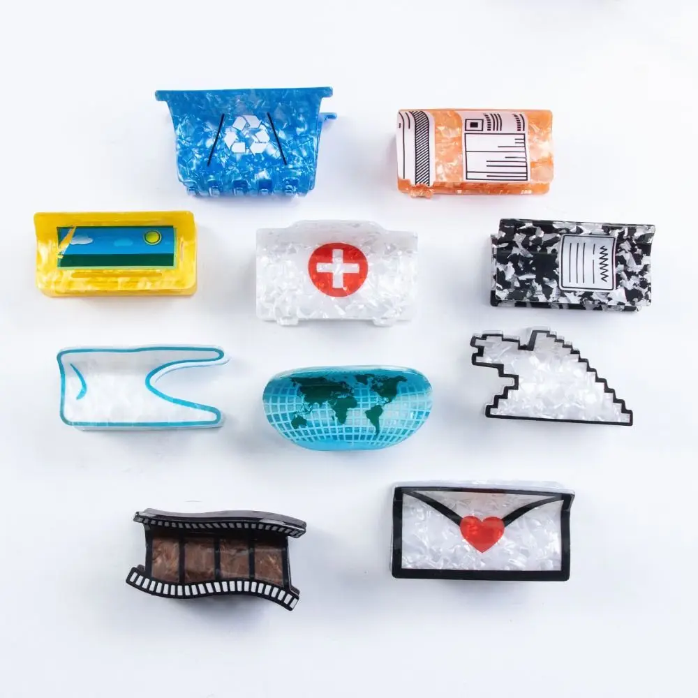 漫画のヘアクリップ,イミテーションクリップ,PVC,新品