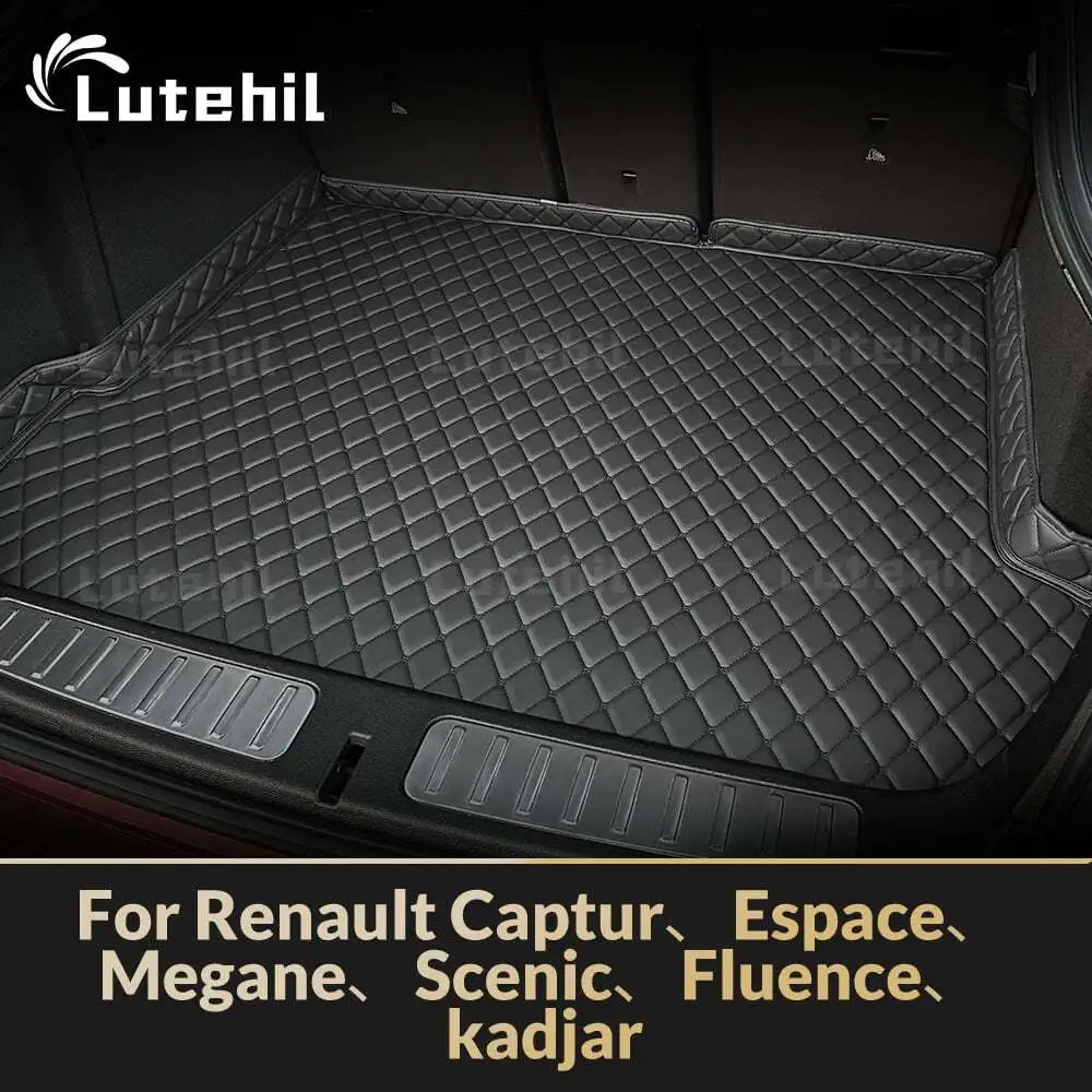 

Для Renault Captur、Espace、Megane、Scenic、Fluence、kadjar изготовленный на заказ коврик в багажник автомобиля защитный коврик грузовой вкладыш авто аксессуары для интерьера