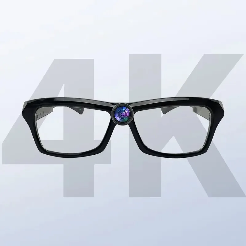 Hot Sale Sport Action 1080P 2.7K Black Sunglasses Ca Mera 4k Smart Glasses with Video Ca Mera Smart Glasses with Ca Mera