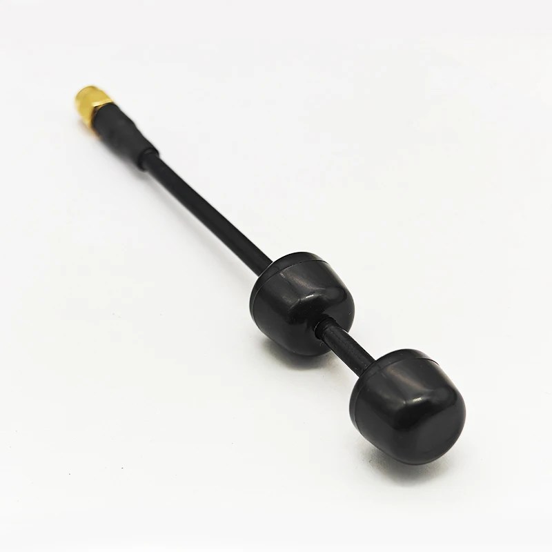 DOPPIA antenna 5.8G RHCP SMA con guadagno migliorato 5DBi con RF dual-core per RC FPV Drone VTX Migliorata efficienza di trasmissione