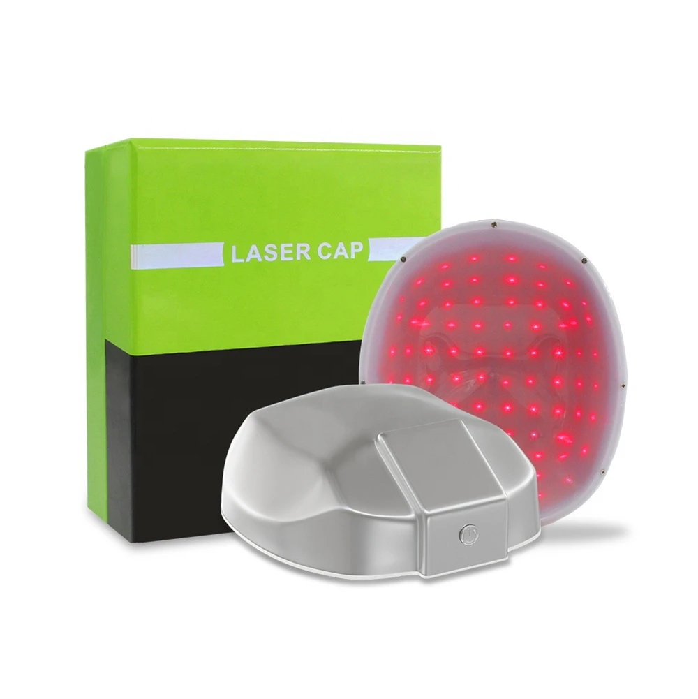 LLLT Laser Therapy Scalp Wellness Helmet 650nm 82 Diodes Red Light Hair Care Cap 1800mAh Cordless Head Massager Men Women