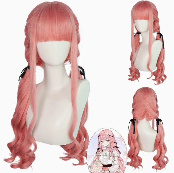 Nikki Cosplay Costume Wig Fiber synthetic wig long hair Game Infinity Nikki Cosplay Wigs