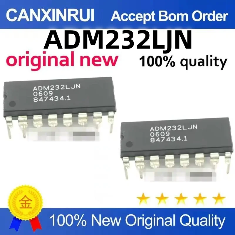 （20 pieces）ADM232LJN ICL232CPE MAX232CPE
