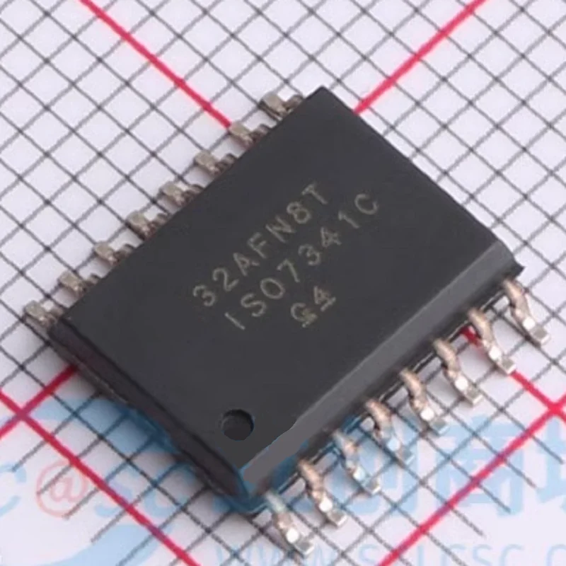 Isolators ISO7341CDWR General Purpose Digital Isolator 3000Vrms 4 Channel 25Mbps 25kV/µs CMTI 16-SOIC (0.295