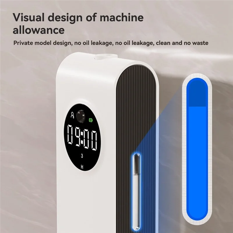 CYCLI-USB Rechargeable Deodorant Home Fragrance With Clock Function Dual-Mode Switching Wall-Mounted Fragrance A