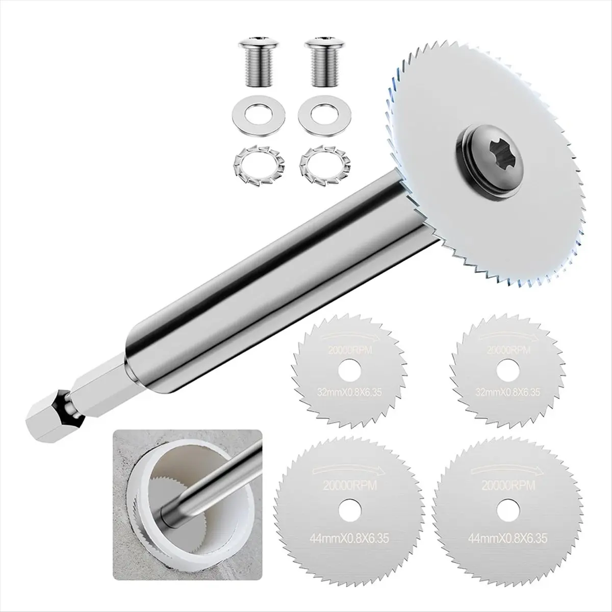 PROMOTION!PVC Pipe Cutter, Plumbing Tools, Handy Giftfor Plumber Man Dad Husband, 1-1/4 Inch Saw Blade, Hand Tools