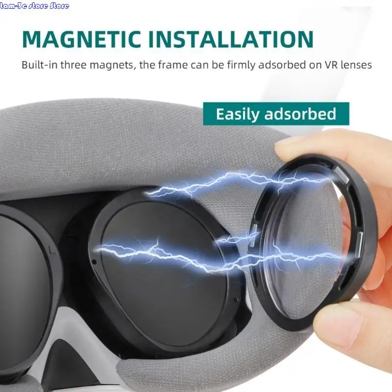 Marco magnético inserto lente d0ua para auriculares Pico 4 Efecto visual cómodo