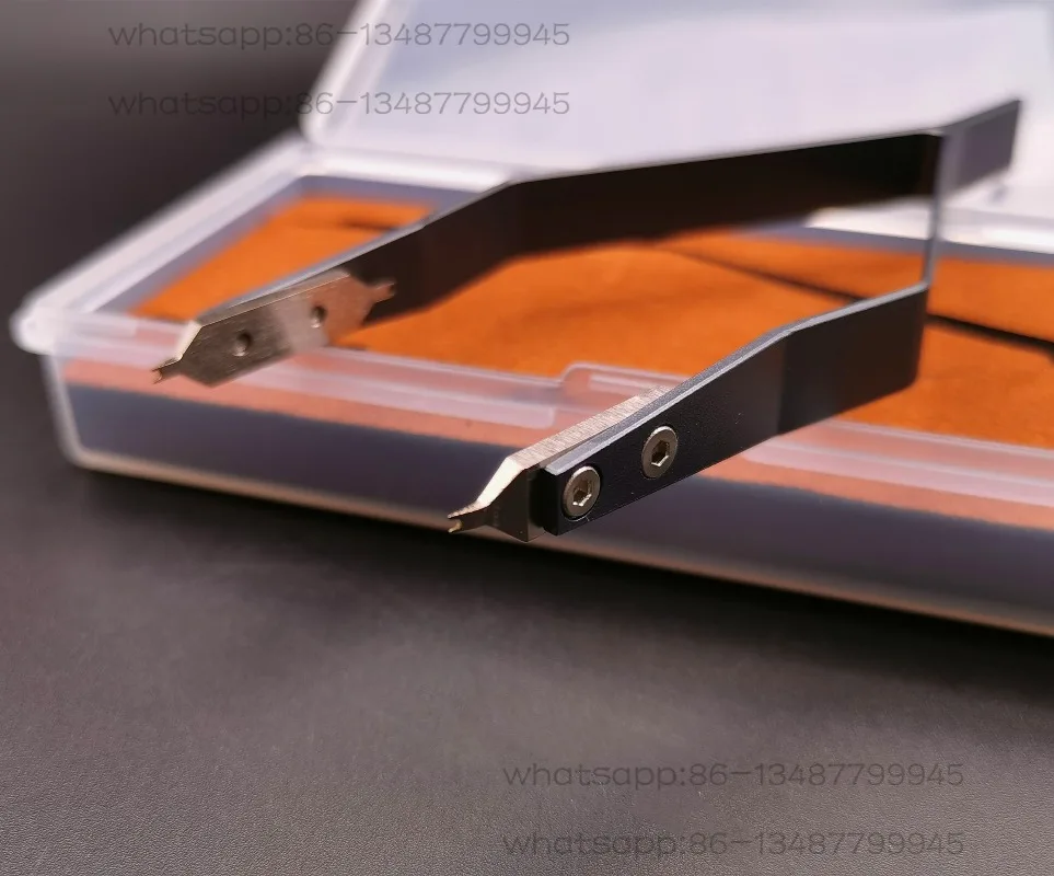Watch Repair 7825 Raw Ear Disassembly Pliers, Raw Ear Batch V-shaped Disassembly Ear Pliers Y-shaped Tape Remover
