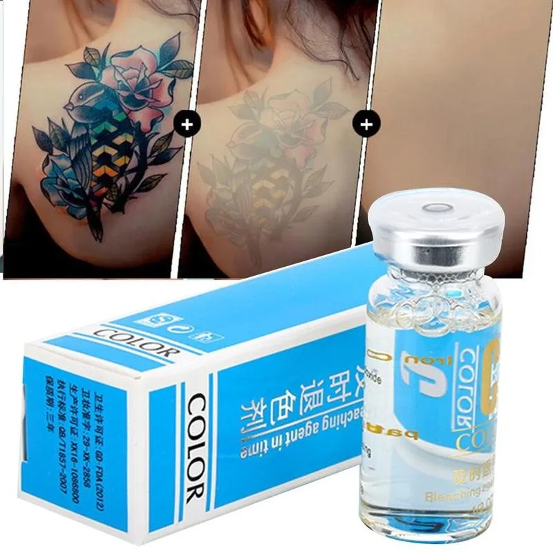 Professional 10ml Quick Tattoo Removal Cream Microblading Bleaching Corrector Spmu Makeup Pigment Permanent Removal for Tattoo