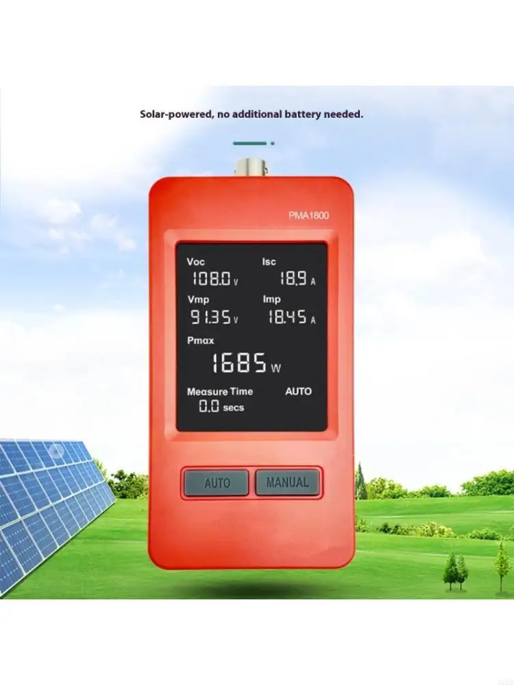 

Advanced Photovoltaic Panel Diagnostic Tool Display Potential Current Battery Capacity Check A2BB