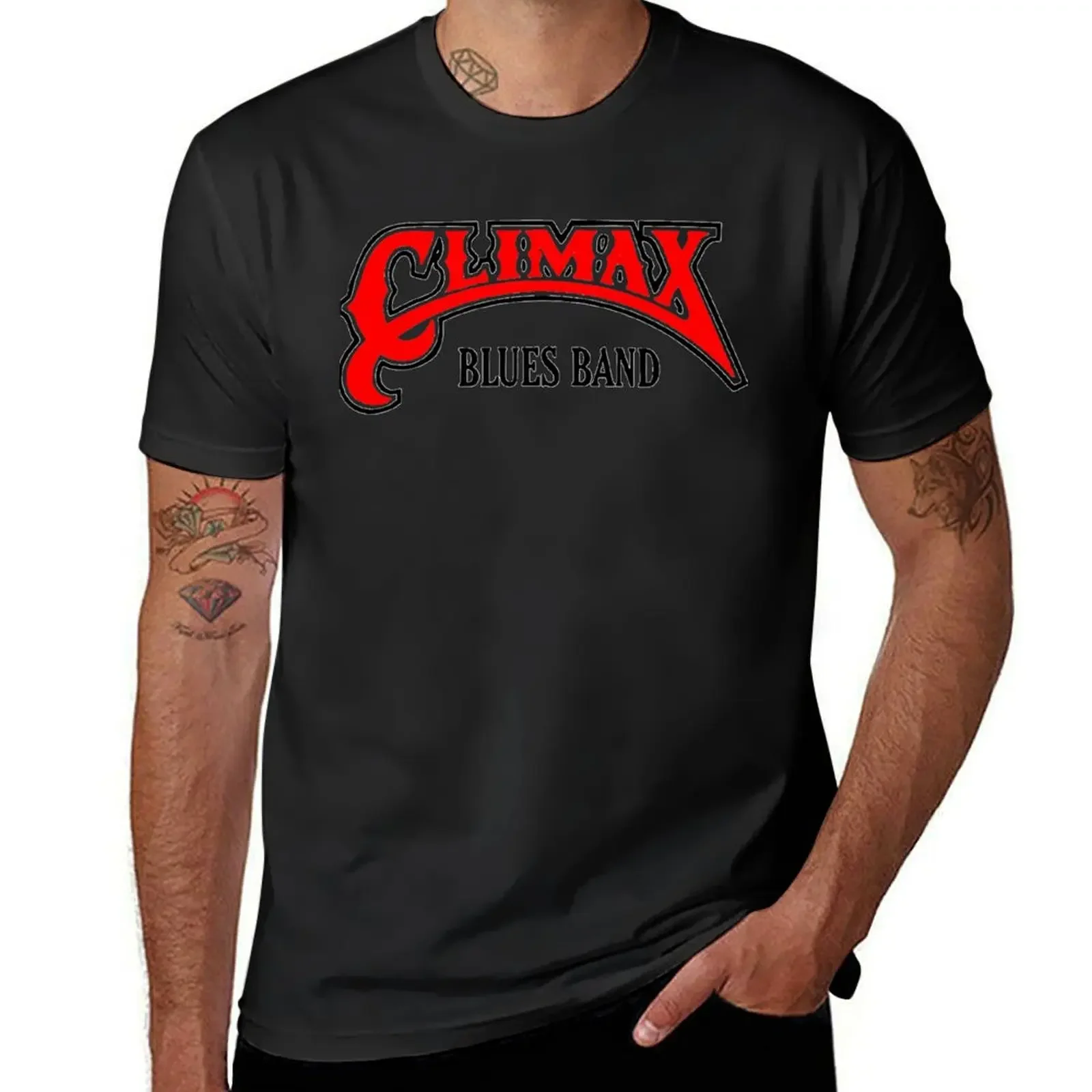 Climax blues band T-Shirt cheap stuff Short sleeve tee men clothes