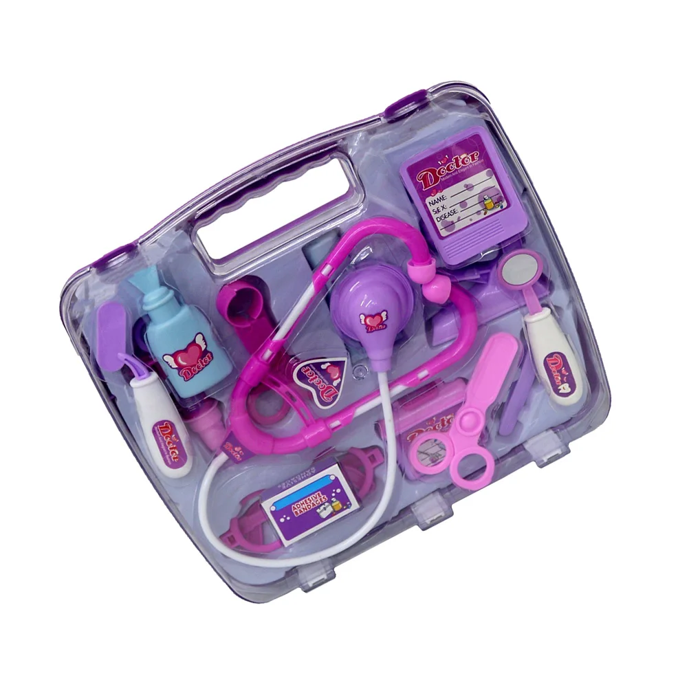 14 Pcs Educational Medical Toy Pretend Play Dr Kit Doctor Toys for Toddlers Children’s