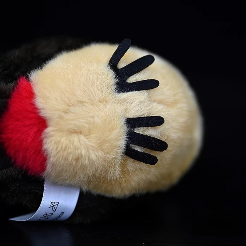 Mignon simulé joue rouge Bulbul doux en peluche poupée jouet jeter oreiller sac à dos pendentif modèle ornements enfants cadeau d'anniversaire