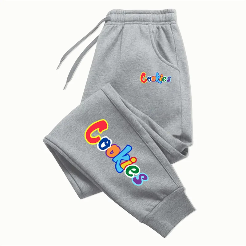 

2025 New Trendy Casual Pants Outdoor Sports Jogging men cargo pants menPrinted Men's and Women's Cookie Spring joggers vintage