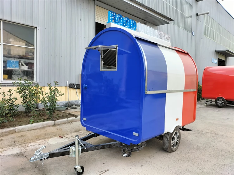

Europe Most Fashionable Food Trailer Fast Food Truck With COC/CE ZhengZhou YG FOOD CART For Sale