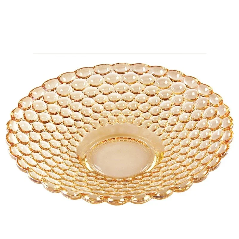 

Creative and fashionable European living room fruit plate Da Vinci fruit plate shape decorative snack seat