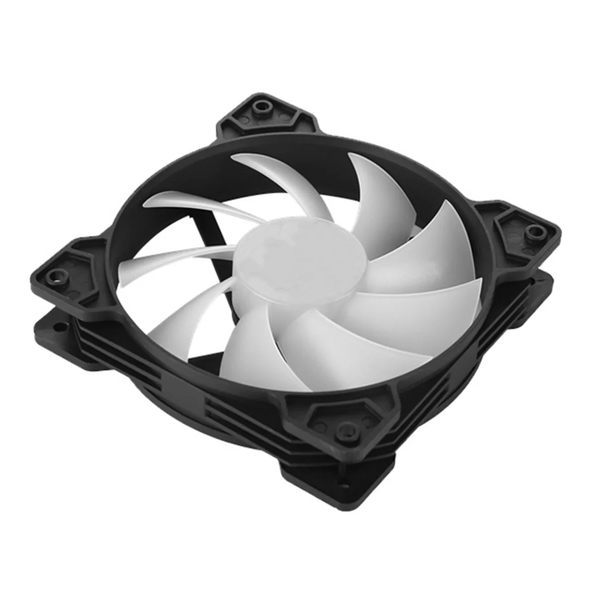 

NEW Colorful Chassis Fan 4 PIN Air-Cooled Silent Cooling Fan Desktop Computer Cooling Fan Ventilateur Cooling Case Radiator