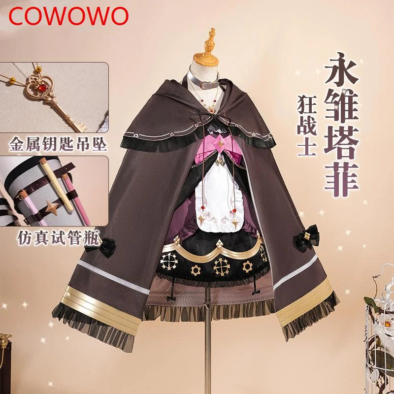 COWOWO Vtuber Ace Taffy Berserker Donne Costume Cosplay Cos Gioco Anime Uniforme Del Partito Hallowen Gioca Ruolo Vestiti Abbigliamento