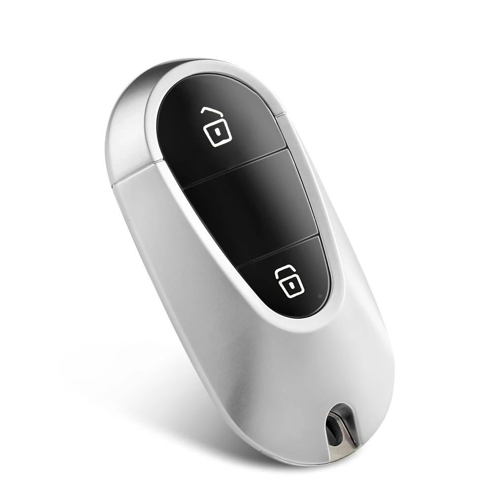 KEYYOU 1 Uds modificado para Mercedes Benz Clase S actualización remota carcasa de llave de coche inteligente para BMW Mercedes Benz BGA 2000 + año