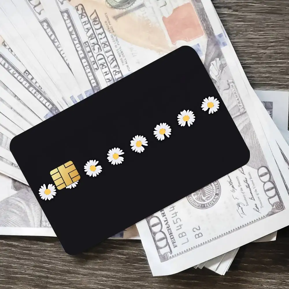 الأزياء الفن P-Peaceminusone بارد المشارك الائتمان الجلد غطاء بطاقة ملصقات 4 قطعة فيلم حافلة تمرير الجبهة الديكور البنك الخصم #5