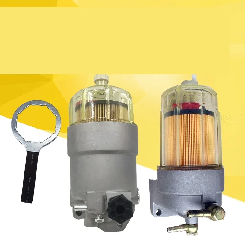 

excavator accessories For SUMITOMO SH300 330 350 360-5 A5 Oil-water separator assembly Diesel filter Firewood filter