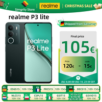 realme P3 lite samrtphone,6GB+128GB/8+256GB,UNISOC T7250,6.67inch 120Hz Display,15W Charge 6000mAh (typ) Massive Battery,50MP Camera,Bluetooth 5.2,GPS/Beidou/GLONASS/Galileo/QZSS, Android 15