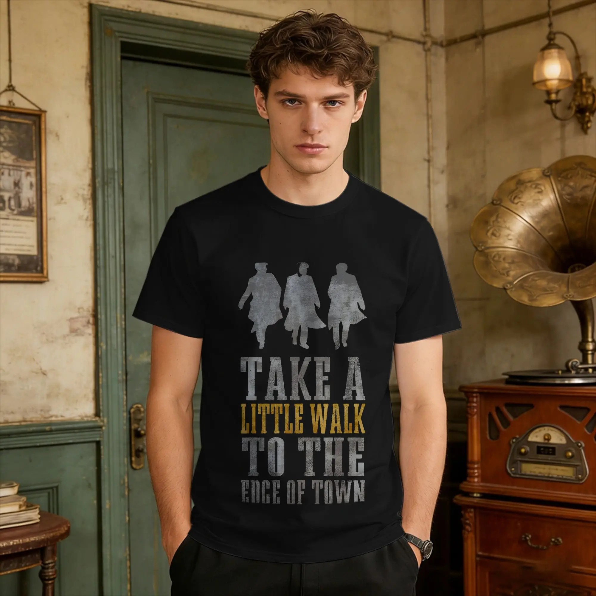 Harajuku T-Shirt Take A Peeky Little Blinding Walk Eye Voodoo Cotton T-Shirts  Fashion Tee Shirt for Men Summer Y2K Casual Tees