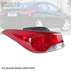 Auto Rear Bumper Light Outer Tail Light Cover Brake Lamp Brake Light Housing For Hyundai Elantra 2012 2013 2014 2015