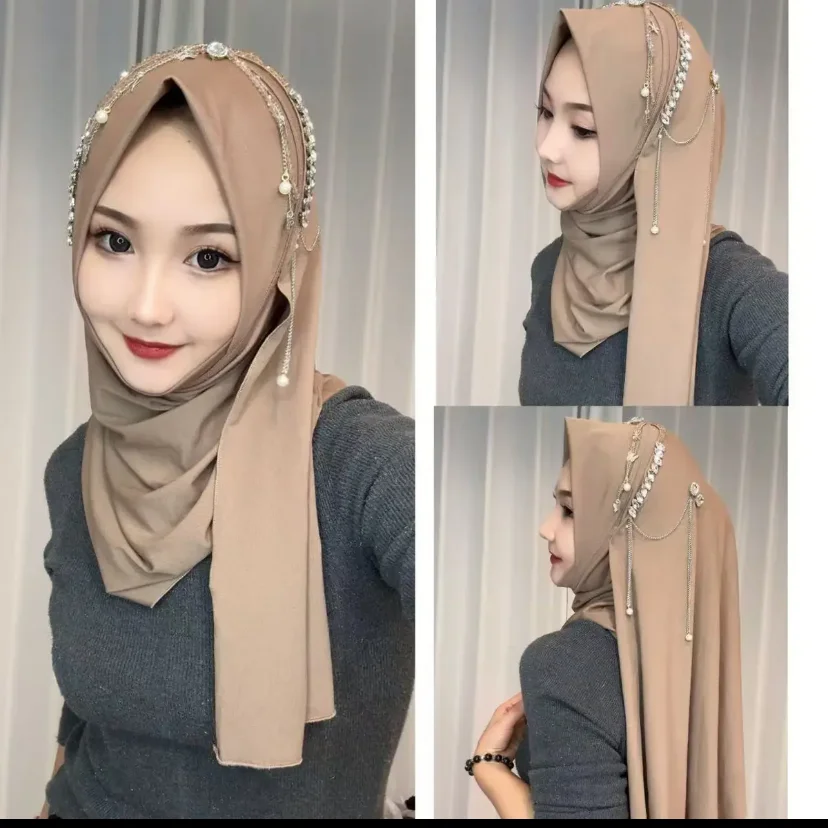 Muslim Wraps Instant Hijabs, Casual Winter Fashion, Islam Muslim Hijabs, 2024