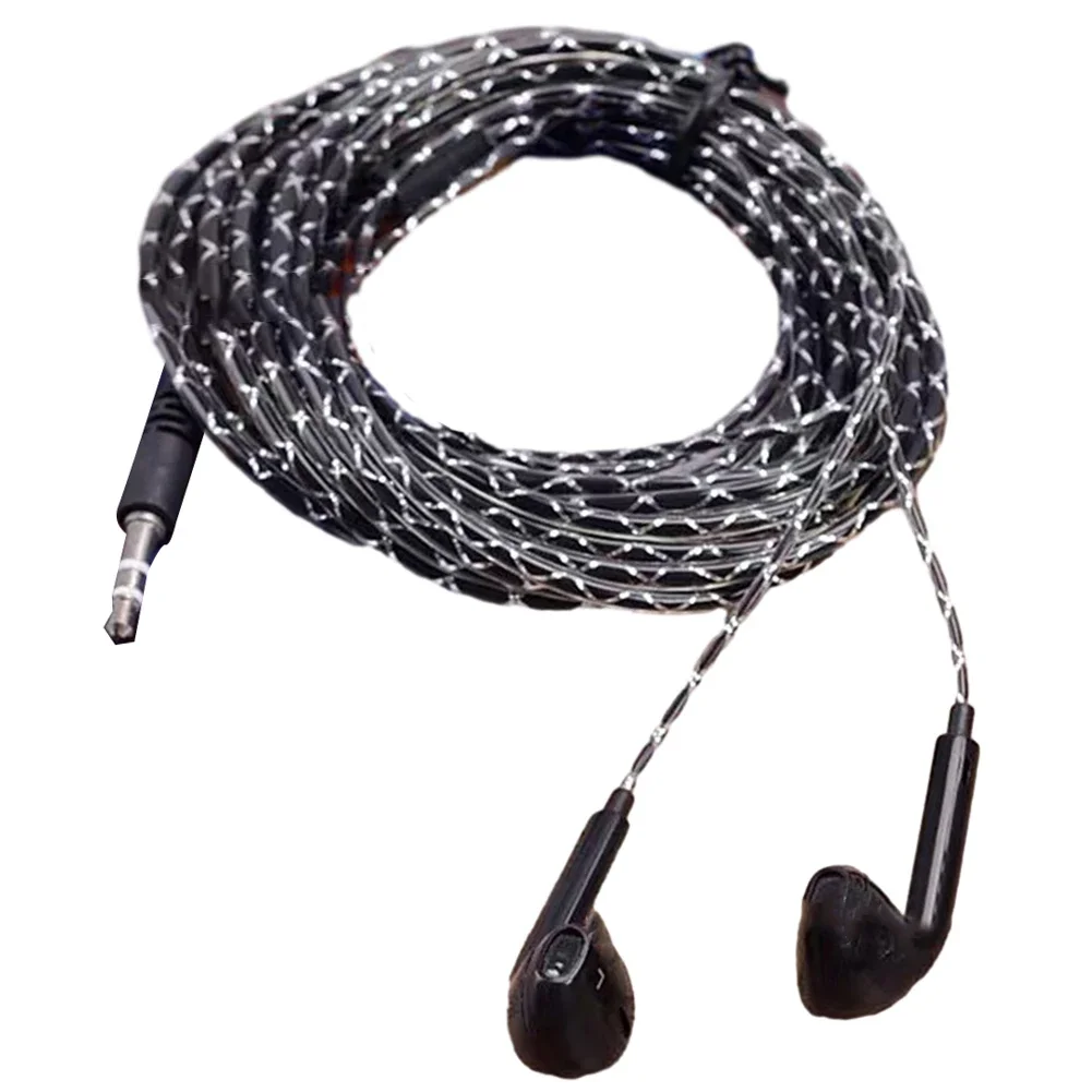 Anchor Live Broadcast Comfortable Earplug Type Ear Shells Recording Extended Cord Extended Cord For Convenience