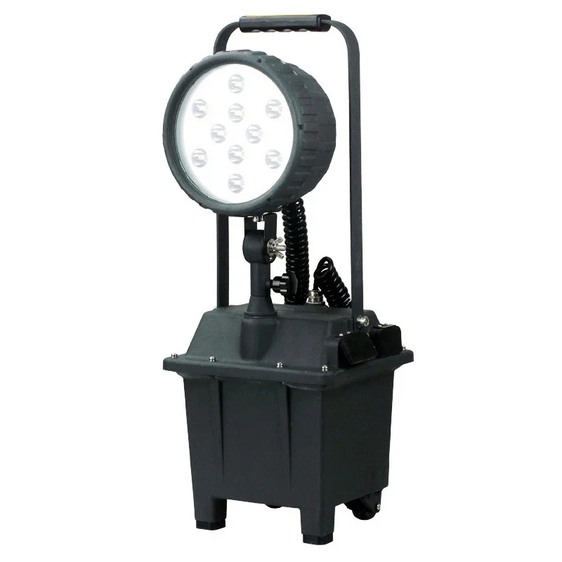 IP66 30W Explosion-Proof Rechargeable LED Portable Work Light Inspection Light With Lift Explosion Proof Flashlight 4000 Lumens