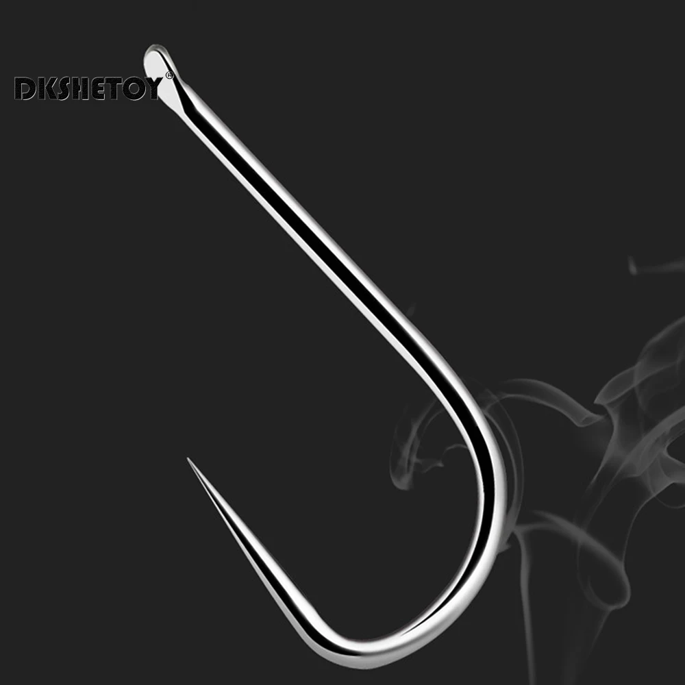 10pcs Fishing Hooks Titanium Alloy Strong Premium Bait Holder Hooks Fishing Tackle Fishing Hooks For Freshwater Seawater