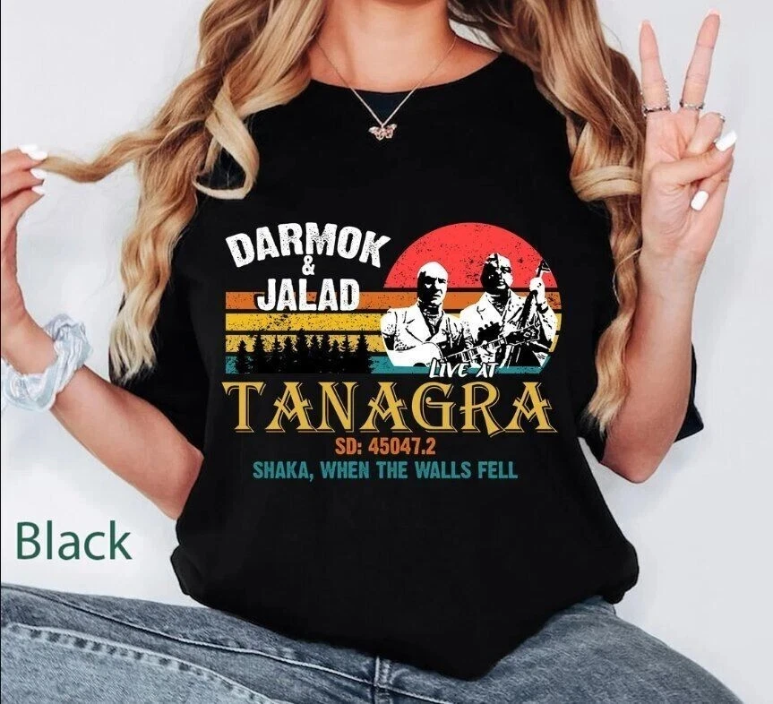 

Summer Cotton Short Sleeve Darmok and Jalad At Tanagra 1991 Unisex T-Shirt Printed T-Shirt Womens Casual Y2k Harajuku