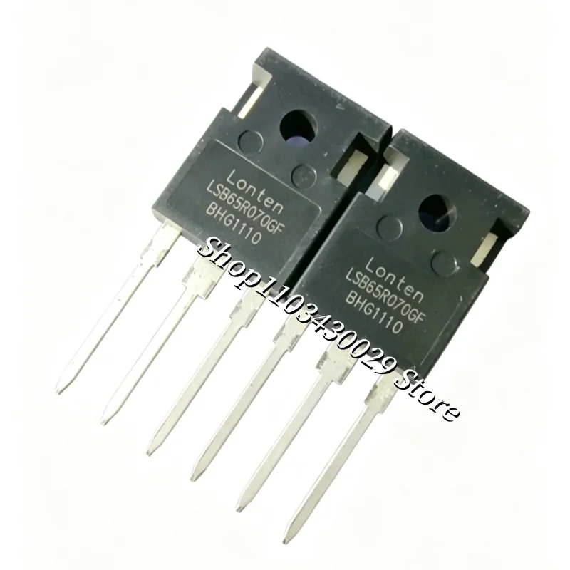 10Pcs LSB65R070GF 49A 650V TO-247 N-CH Low RDS(on) 70mΩ MOSFET for Power Supply