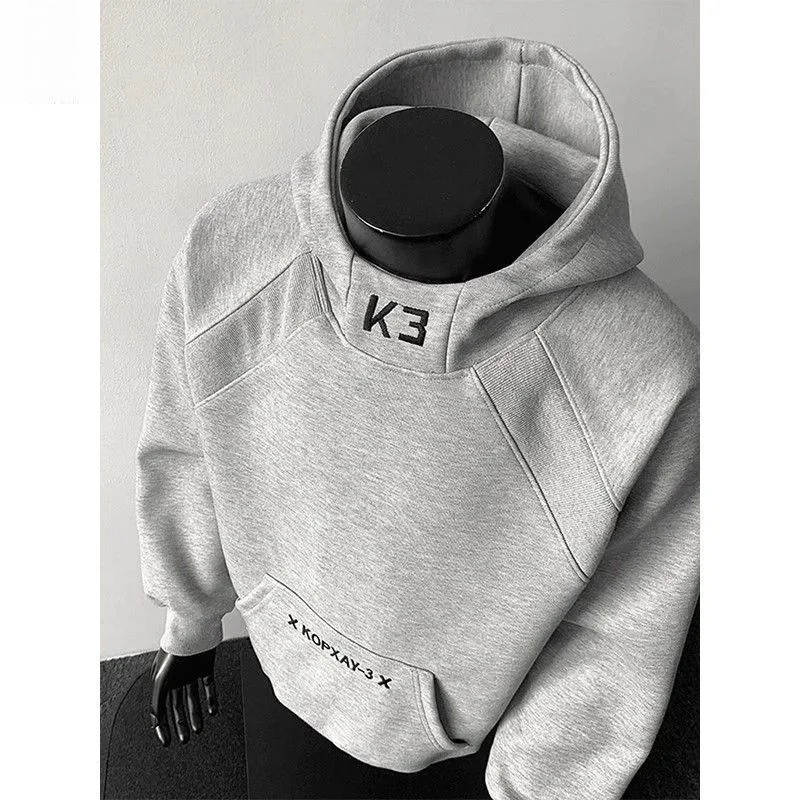 

Mens With Hat Hoodies Designer Luxury Green Forest Nature Outdoor Mountain Adventure Hiking Sport Active Casual Trendy Young Top