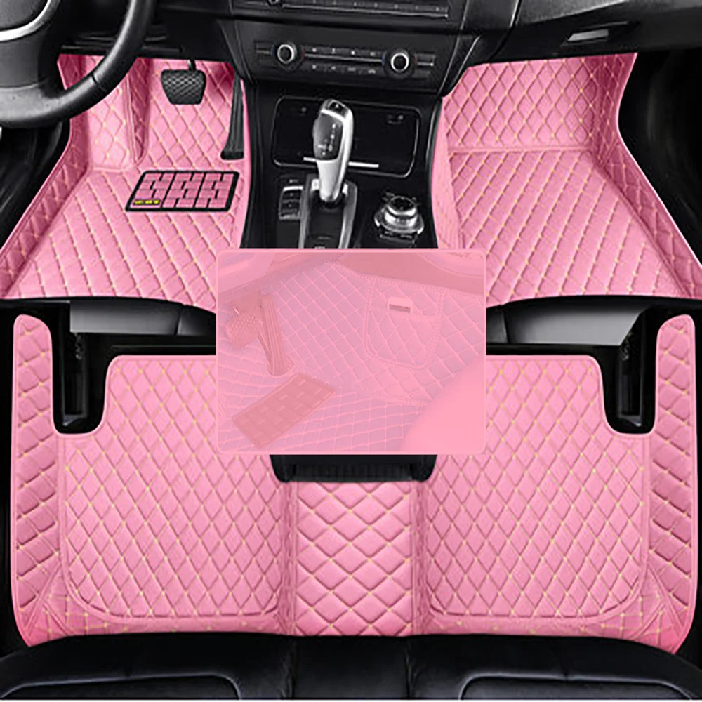 

Custom Car Floor Mats For Mitsubishi Grandis 2000-2011 Years Auto Carpets Foot Coche Accessories Waterproof Leather Floor Liners