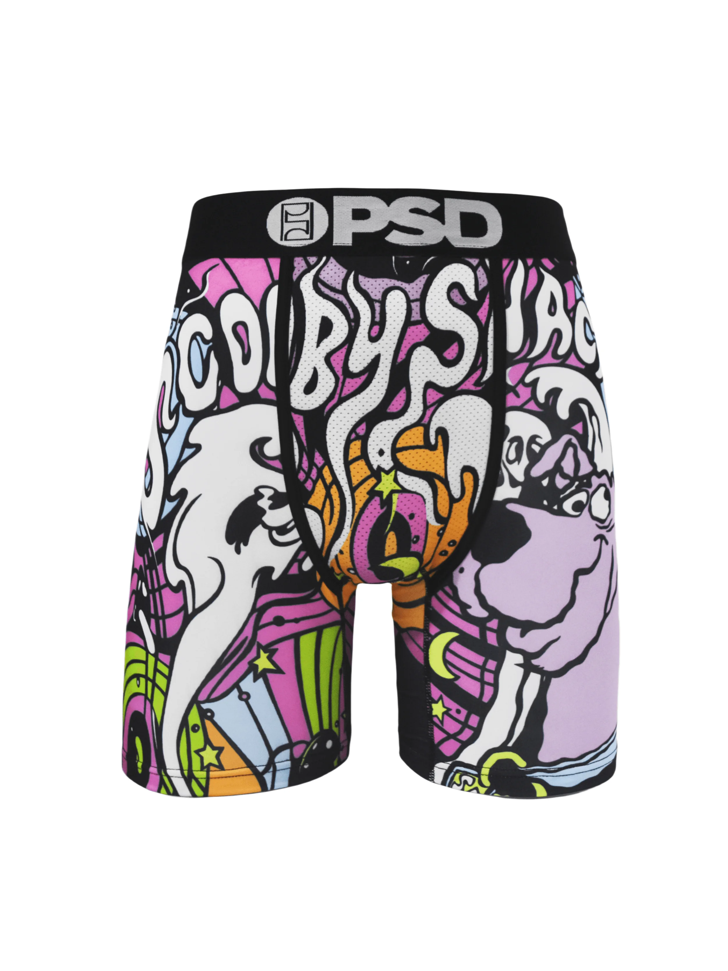 Pantaloncini slip boxer lunghi con stampa Anime Cartoon da uomo, pantaloncini sportivi traspiranti comodi elastici ad asciugatura rapida, novità da